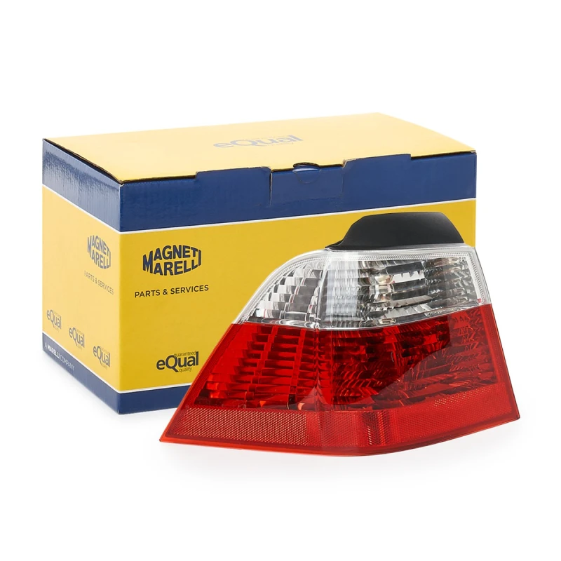 Image of MAGNETI MARELLI 714027890703 Rear light Outer section, with bulb holder, Left Combination Rearlight (391)