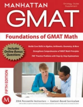 Image of Foundations of Gmat Math by Manhattan Gmat Paperback