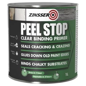 image of Zinsser Peel Stop Clear Binding Primer 1 Litre