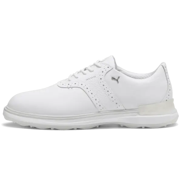 image of Puma Avant Golf Shoes - WHITE/GREY 8