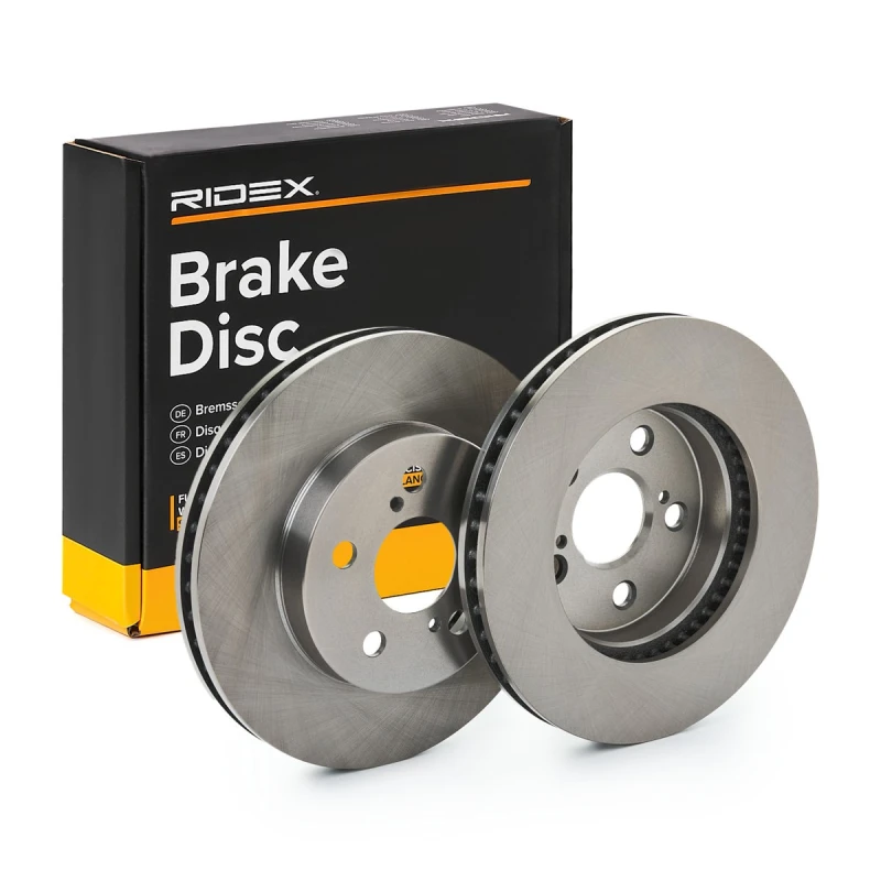 Image of Brake disc RIDEX 82B1981