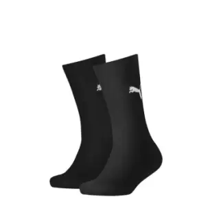 image of Puma 2 Pack of Easy Road Socks Juniors - Black