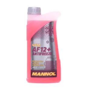 image of MANNOL Antifreeze VW,AUDI,MERCEDES-BENZ MN4012-1 MS9176,ESDM97B49A,ESEM97B49A WSSM97B44D,248,324SNF,BWD365600,3253,GMQL130100,4101001,TL774J