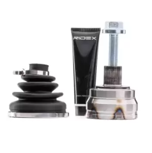 Image of RIDEX CV Joint 5J0356 Axle Joint,Joint Kit, drive shaft AUDI,PORSCHE,A4 Avant (8K5, B8),Q5 (8RB),A4 Limousine (8K2, B8),A5 Sportback (8TA)