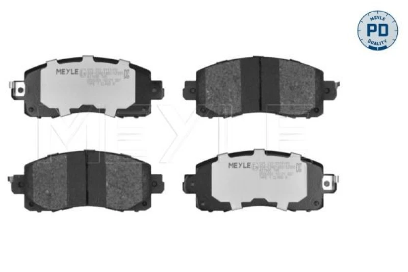 Image of Brake pad set MEYLE 025 222 0117/PD
