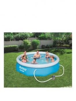 Bestway 10ft Fast Set Pool With Filter Pump