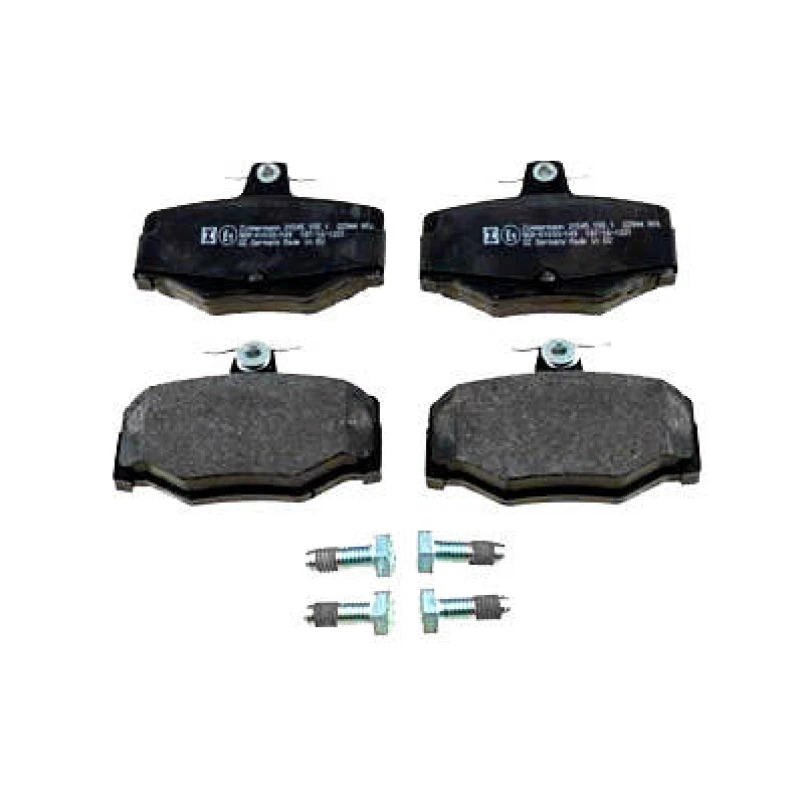 Image of ZIMMERMANN 21545.155.1 Brake pad set Rear Axle, Photo corresponds to scope of supply, with bolts/screws Brake Pad Set,disc brake (402)