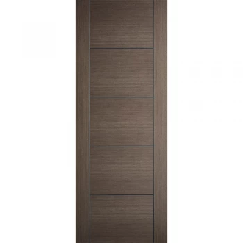 Image of LPD Vancouver Fully Finished Chocolate Grey Internal Flush Door - 1981mm x 686mm (78 inch x 27 inch)