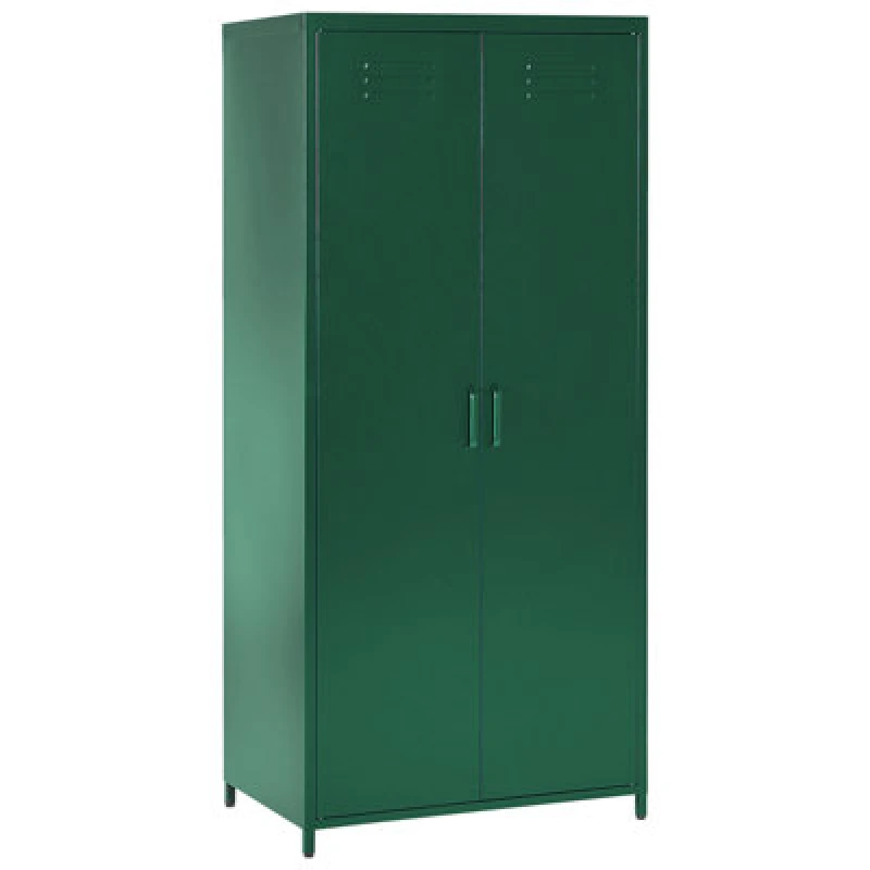Image of Beliani Storage Unit Varna Metal Green