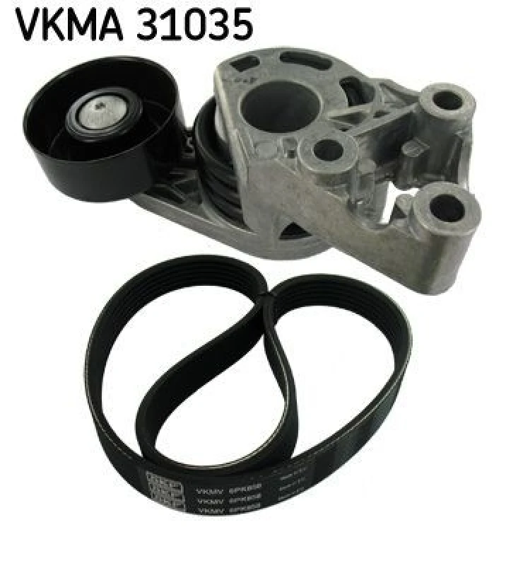 Image of SKF V-Ribbed Belt Set SKF VKMA 31035