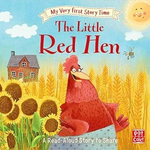 Image of My Very First Story Time: The Little Red Hen Fairy Tale with picture glossary and an activity Hardback 2019