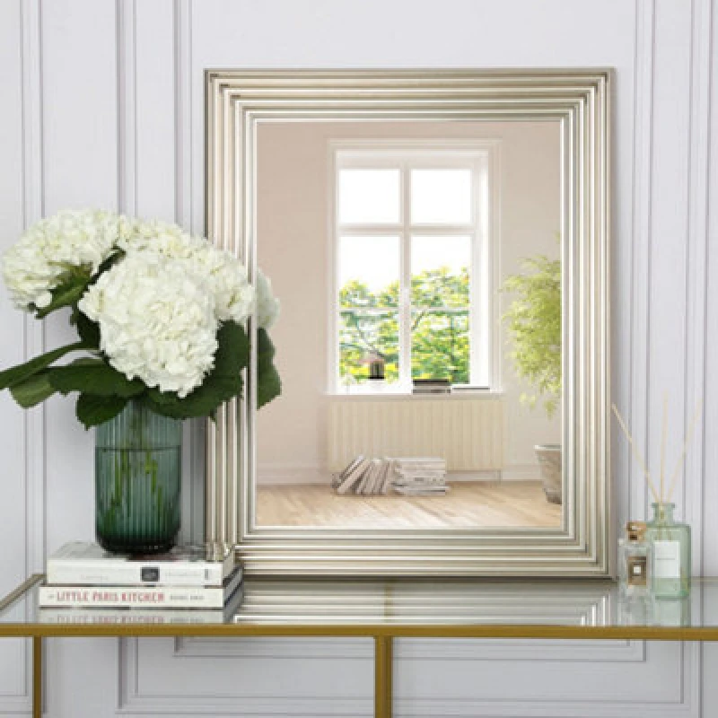 Image of Medea Mirror 76 X 61Cm Accent - (Silver)