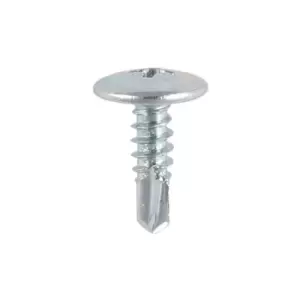 Image of Timco - 4.2 x 19mm Wafer Head Self Drilling Screw BZP Qty 1000