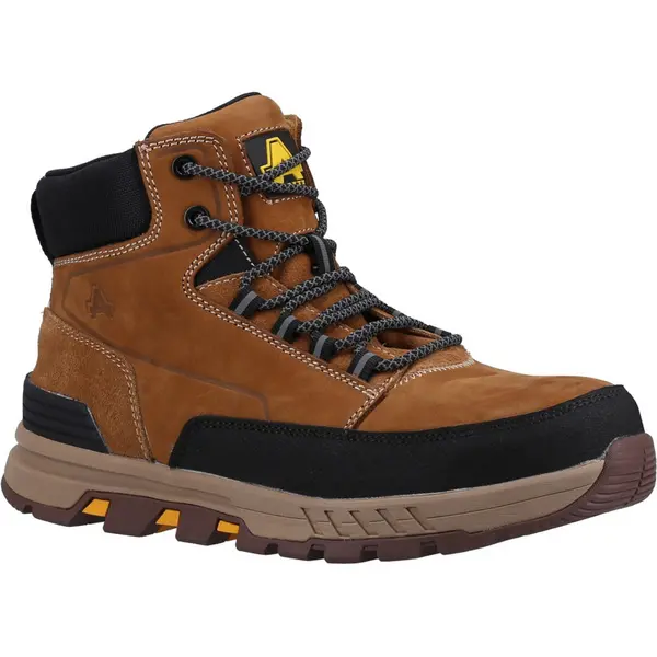 image of Amblers Safety Mens 262 Lightweight Leather Safety Boots UK Size 12 (EU 47)