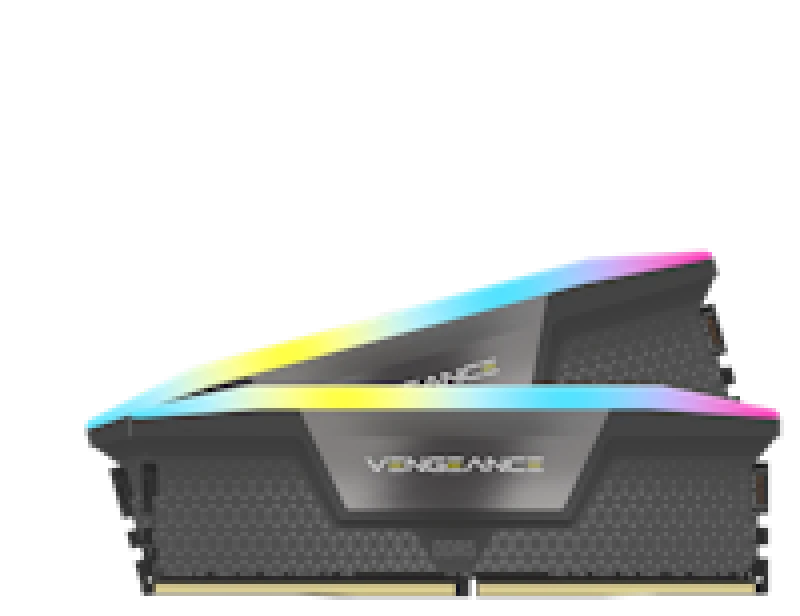 Image of Corsair Vengeance XMP/EXPO RGB 32GB (2X16GB) DDR5 PC5-48000C28 6000MHz Dual Channel Kit - Grey