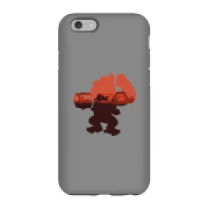 image of Nintendo Donkey Kong Silhouette Serengeti Phone Case - iPhone 6 - Tough Case - Gloss