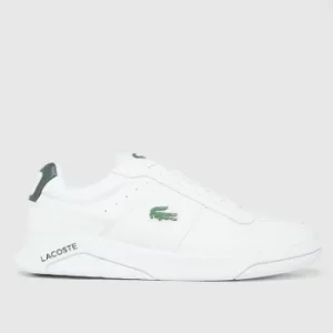 image of Lacoste White Game Advance Trainers