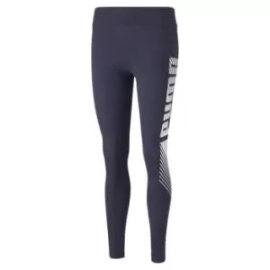 Puma Logo Leggings Ladies - Blue