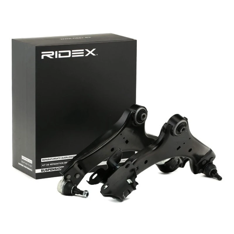 Image of RIDEX 772S0542 Control arm repair kit Front Axle Left, Control Arm Suspension Kit (772)