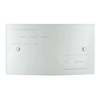 Image of Fan Europe Lighting - Fan Europe CHARME LED Flush Wall Light White 1815lm 4000K Dimmable 35x20cm