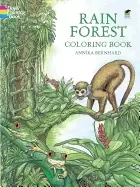 Image of rain forest coloring book