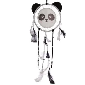 image of Cute Fun Panda Design Dreamcatcher