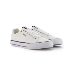 Image of BOSS White Aiden Tenn Sneaker