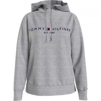 image of Tommy Hilfiger Essential Hilfiger Hoodie - Grey