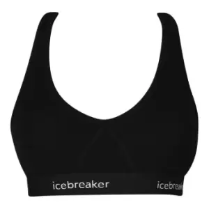 image of Icebreaker Sprite Racerback Bra - Black