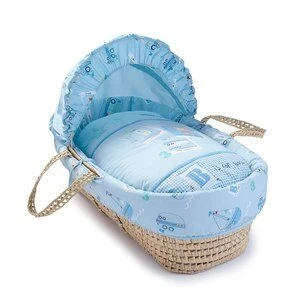 image of Clair de Lune Ahoy Palm Moses Basket