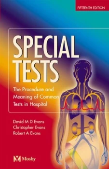 Image of Special Tests by David M. D Evans Paperback