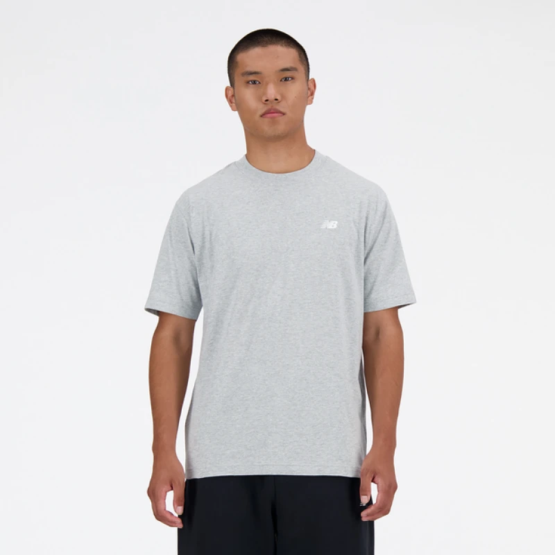 Image of New Balance Men T-Shirts - Grey - Size S