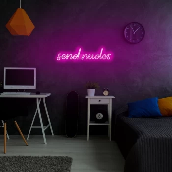Image of Send Nudes - Pink Pink Wall Lamp