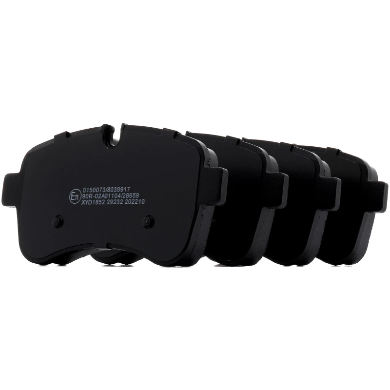 Image of STARK SKBP-0011492 Brake pad set Rear Axle, prepared for wear warning indicator Brake Pad Set,disc brake (402)
