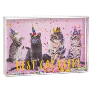 Image of Glitzy Fun Frame Best Cat
