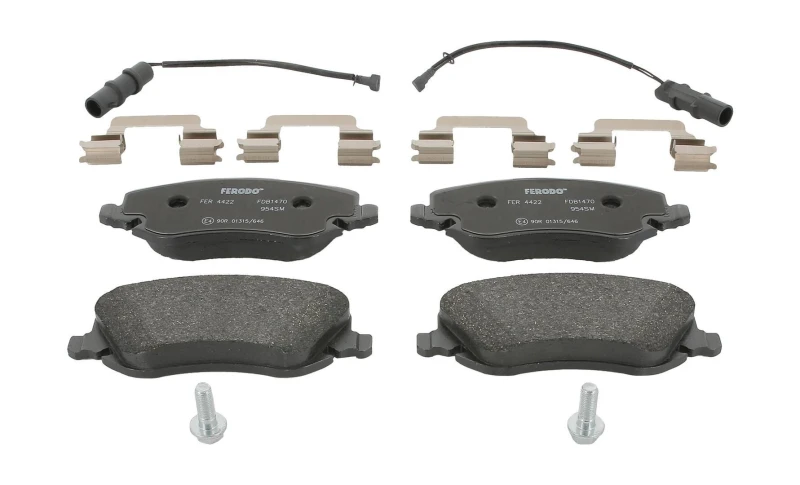 Image of FERODO Brake pad set FERODO FDB1470