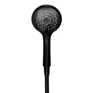 image of Triton 5-Spray Pattern Matt Black Shower Head