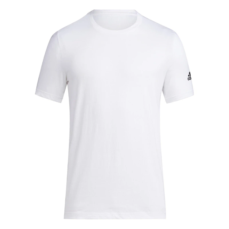 Image of adidas Logo T-Shirt Mens - White White S