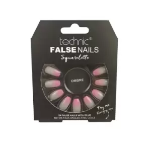 Image of Technic False Nails Squareletto Ombre 24 pcs