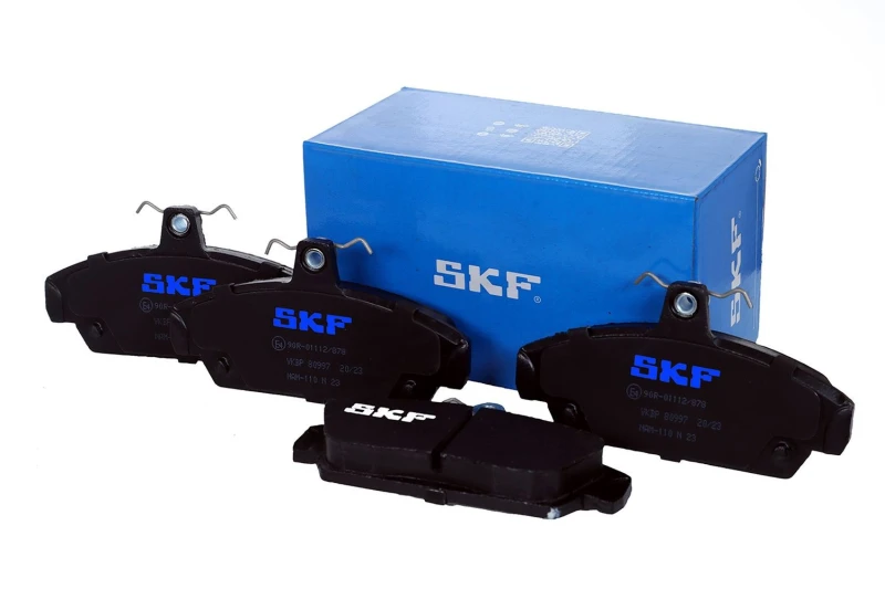 Image of SKF VKBP 80997 Brake pad set not prepared for wear warning indicator Brake Pad Set,disc brake (402)
