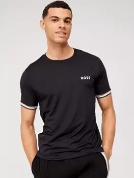 Image of BOSS Mb 2 Slim Fit T-Shirt-Black, Size 2XL, Men