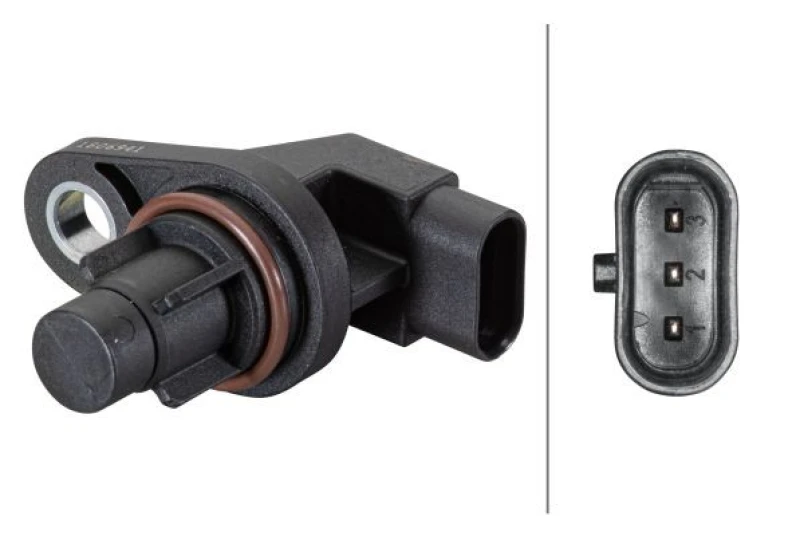 Image of HELLA Camshaft position sensor HELLA 6PU 013 122-741