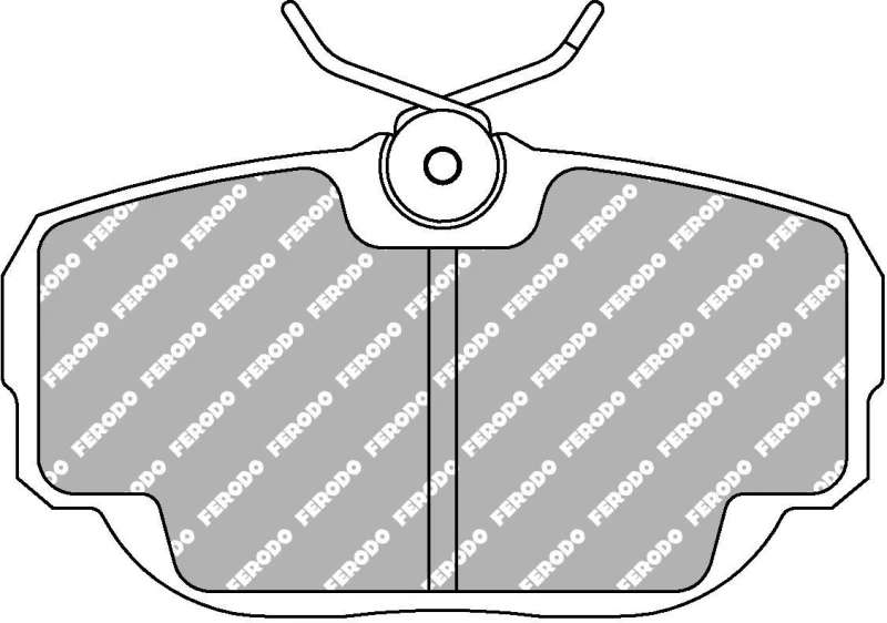 Image of FERODO RACING Brake pad set FERODO RACING FCP660R