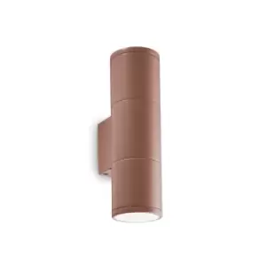 Image of Gun Outdoor Up Down Light Coffee IP44, GU10