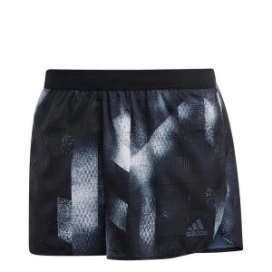 image of adidas Sub 2 Split Shorts Mens - Black/White