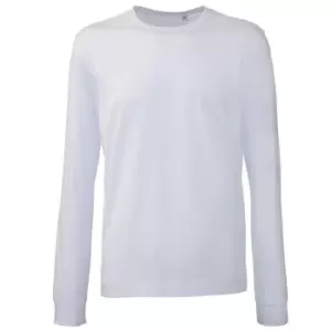 Image of Anthem Mens Long-Sleeved T-Shirt (M) (White)