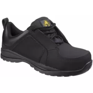 image of Amblers Safety FS59C Ladies Safety / Womens Shoes (2 UK) (Black) - Black