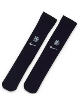 Image of Nike Chelsea 20/21 Away Socks - Blue Size M Men