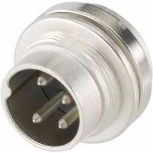 image of Round connector C091A Number of pins 3 DIN Connector plug 5 A T 3262 0