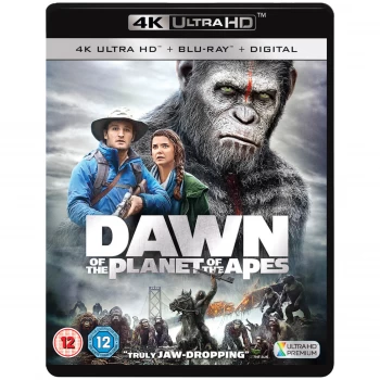 Dawn Of Planet Of The Apes - 2014 4K Ultra HD Bluray Movie